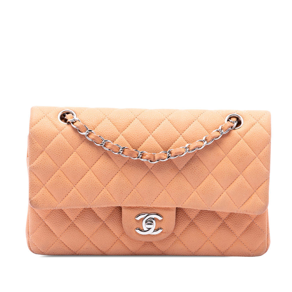 Pre-Loved Chanel Medium Classic Caviar Double Flap